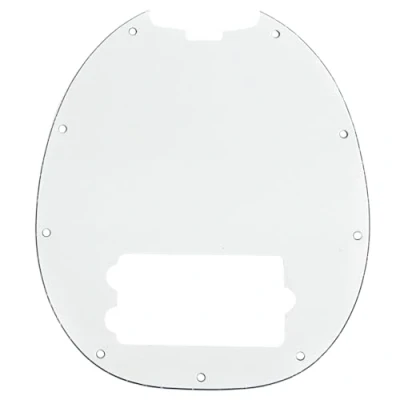 Image of Musiclily 9 Hole Bass Pickguard for Musicman Stingray Bass,3Ply Parchment