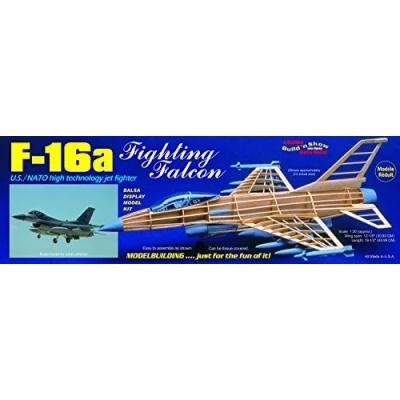 Image of GUILLOW&#039;s F 16 Fighting Falcon Model Kit