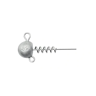 Image of Savage Gear Corkscrew Ballhead Jig Heads, Weight/Contents: 15 g, Pack of 3