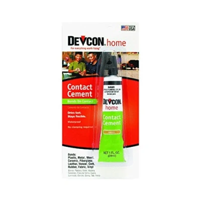 Image of DEVCON 1oz Contact Cement by Itw Global Brands, Clear