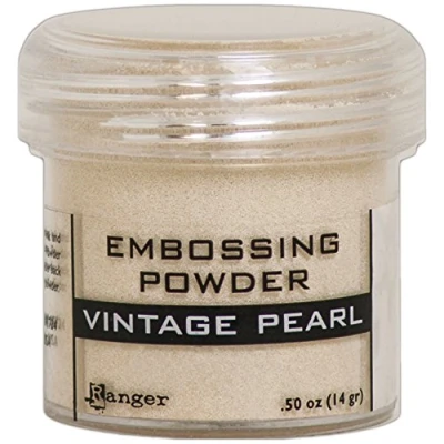Image of Ranger EPJ60468 Vintage Pearl Embossing Powder, Synthetic Material, Beige, 4.4 x cm