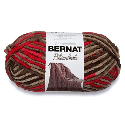 Image of Bernat Yarn Blanket, Raspberry Trifle, 300g