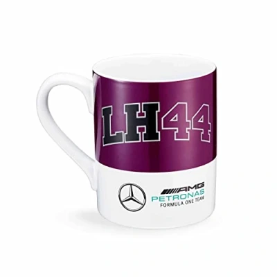 Image of Mercedes AMG Petronas Formula One Team Lewis Hamilton Mug Purple Size: 310ml/10z