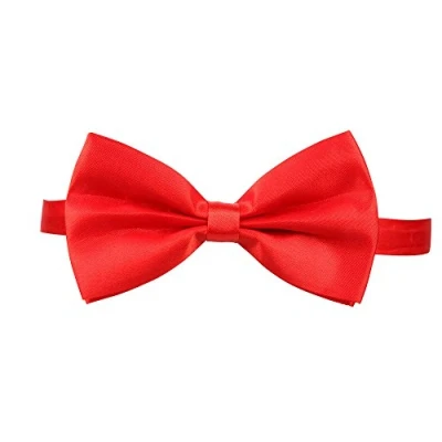 Image of Wicked Costumes Adult Satin Red Bow Tie Fancy Dress Accessory