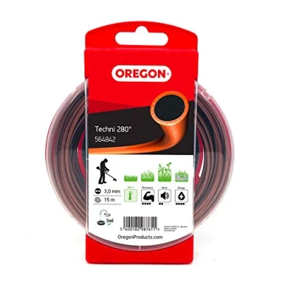Image of Oregon Techni 280 564842 Heat Resistant Trimmer Line for Over Grown Grass and Weeds