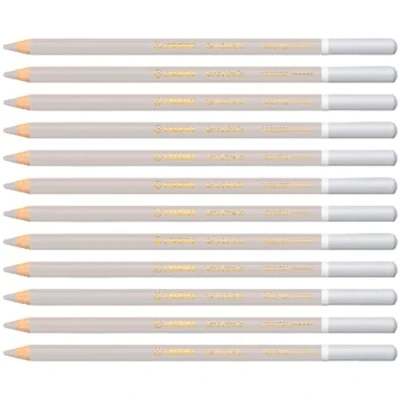 Image of Chalk Pastel Pencil STABILO CarbOthello Pack of 12 Cold Grey 1