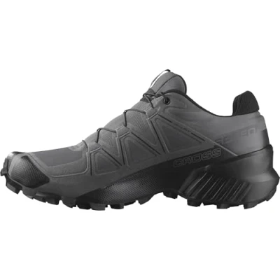 Image of SALOMON Mens Speedcross Running Shoe, Magnet Black Grey, 11.5 UK