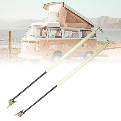 Image of 250N T5 Pop Top Bed Board Gas Struts Lift Arms, Heavy Duty for T6 Caravan Campervan Van Motorhome RV Boat