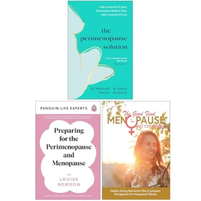 Image of The Perimenopause Solution, Preparing for and Menopause &amp; Good Food Diet Cookbook 3 Books Collection Set