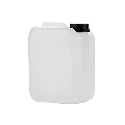 Image of Octopus 5 Litre Empty Canister Made of HDPE Natural with Clasp, Thread 51 mm