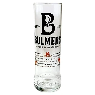 Image of Bulmers Cider Personalised Engraved 1 Pint Glass with Gift Box Enter Your Own Custom Text