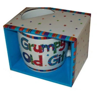 Image of Grumpy Old Git Novelty Mug New &amp; Gift Boxed