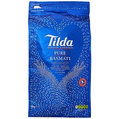 Image of Tilda Pure Basmati Rice 10 kg