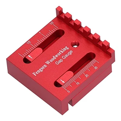 Image of Speed Square, Depth Measuring Woodpecker Tools Woodworking Regulator 4 27mm Mini Gaps Gauge for Adjustment Needs