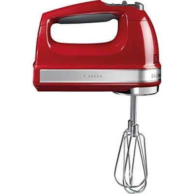 Image of KitchenAid 7 Speed Hand Mixer Empire Red