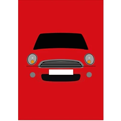 Image of Mini R56 Retro Motor Company Greeting Card