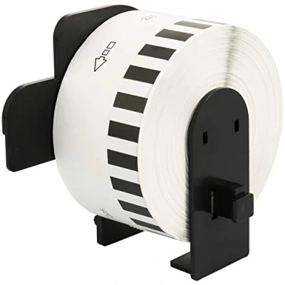 Image of Compatible Roll DK22225 DK 22225 38mm x 30.48m Continuous Address Labels for P Touch QL 500 550 560 570 700 720NW 800 810W 820NWB 1050 1060N 1100 1110NWB