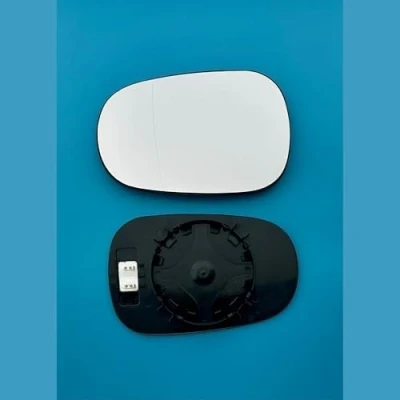 Image of Compatible with Nissan Micra (2003 to 2010),Wing Mirror Glass Heated Base Left &amp; Right Side