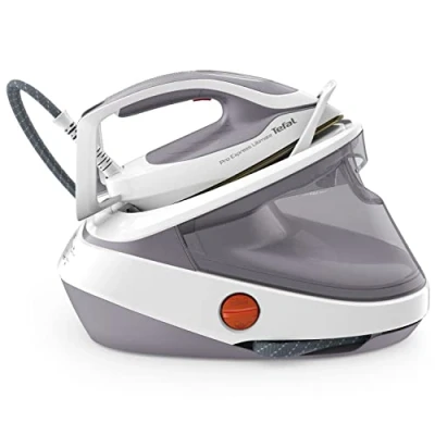 Image of Tefal GV9713G0 High Pressure Steam Generator Dove Grey and White
