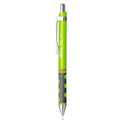 Image of rOtring Tikky Mechanical Pencil, HB, 0.5 mm, Neon Green
