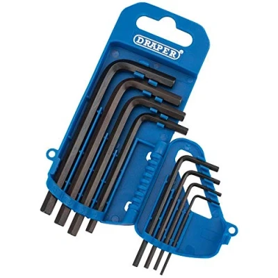 Image of Draper Metric Hexagon Key Set with Storage Holder (8 Piece)