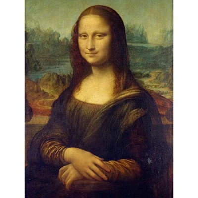 Image of Da Vinci Mona Lisa Large Wall Art Print