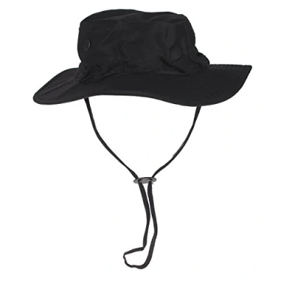 Image of MFH Men&#039;s GI Ripstop Bush Hat Black Size S