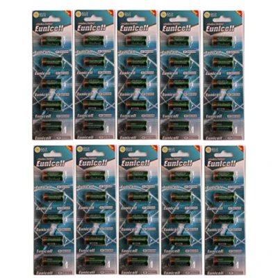 Image of Eunicell 4LR44 50 Batteries Official Bulk Pack Equivalent 4G13/L1325/A544/476A 6 V