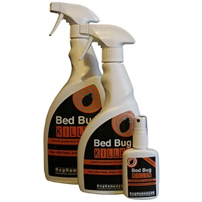 Image of RugRemedyUK Bed Bug Killer (500ml) Treatment Spray for Use On Mattresses, Carpets and Hard Surfaces. Professional Strength Home Use, Instant Control Lasting Prevention