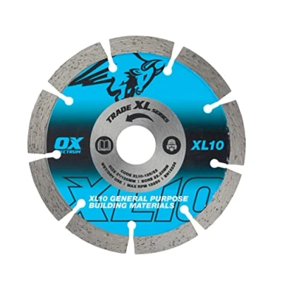 Image of OX Trade XL 10 Segmented Diamond Blade General Purpose 125/22.23mm