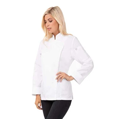 Image of Chef Works Women&#039;s Lansing Coat Jackets, White, S