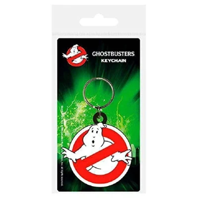 Image of Pyramid International Ghostbusters Rubber Keychain Sos Fantômes Porte clés Logo