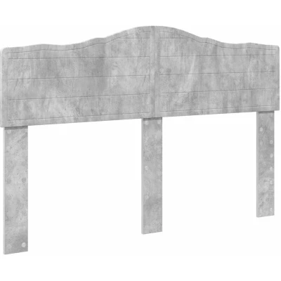 Image of vidaXL Headboard with Concrete Grey 140 cm Engineered wood