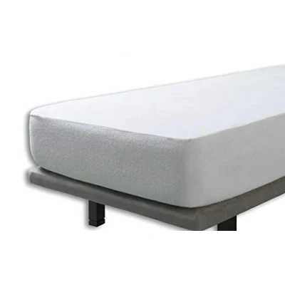 Image of Velfont Mattress Cover 60x120cm Cot Size Waterproof Breathable Terry Towelling Cotton