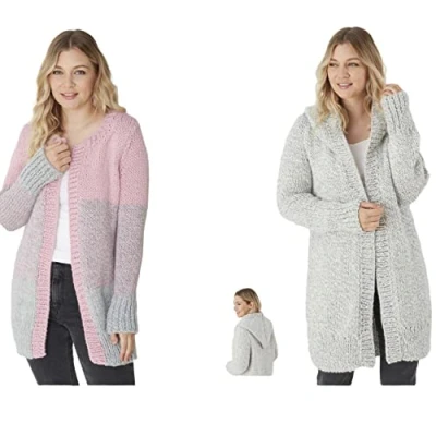 Image of King Cole 5665 Adult Super Chunky Jacket Knitting Pattern