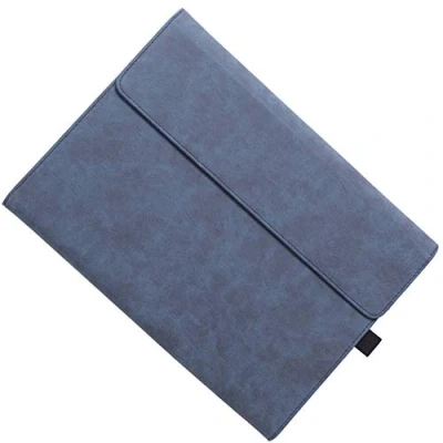 Image of Case for Microsoft Surface Pro 6 / 5 4 3/GO Multiple Angle Viewing Portfolio Business Cover, Compatible with Type Cover Keyboard,Blue 2,Surface Pro4/Pro5
