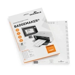 Image of Durable BADGEMAKER® Inserts 40 x 60mm Pack of 360 Printable Name Badge Create Professional Badges In Minutes