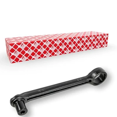 Image of 9493230011, 9493230116, A9493230011, A9493230116 Anti roll bar link FEBI BILSTEIN 172294 Front Axle 380mm without rubber mount(s)