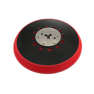 Image of Trade Shop 150 mm 72 Hole Velcro Sanding Disc Adhesive Compatible with M8 Random Orbital Sanders, Replacement for Bosch 2 608 601 335/2.608.601.335, RSM6045