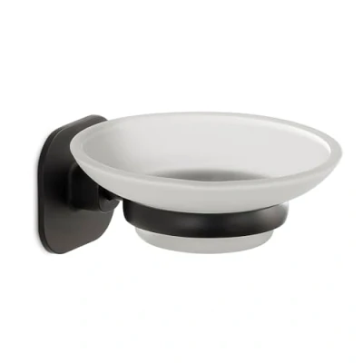 Image of Gedy soap Holder, Black, Non applicabile
