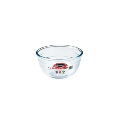 Image of Pyrex O&#039;Cuisine Kitchen Glass Round Mixing Bowl Microwave Safe 14cm 0.5 Litre (Pack of 4)