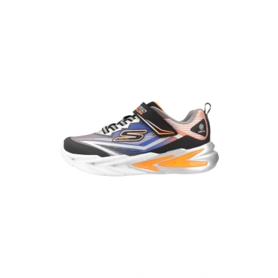 Image of Skechers Flex Glow Ultra Sneaker, Black, 4 UK Child