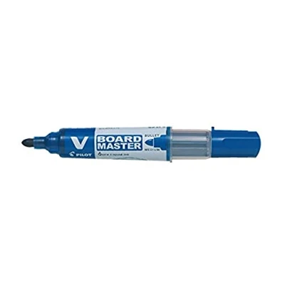 Image of PILOT Begreen V Board Master Whiteboard Marker Bullet Tip 2.3mm Line Blue [Pack of 10]