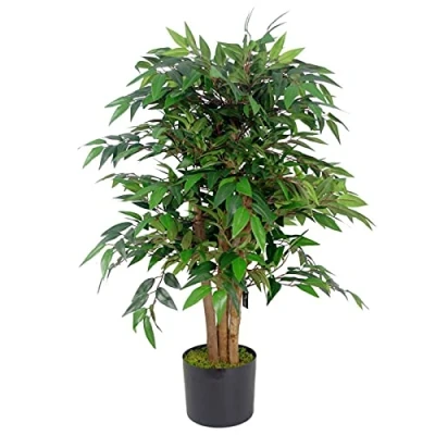 Image of Leaf Realistic Artificial FICUS Tree/Plant, 90cm Similax Tree, AZ