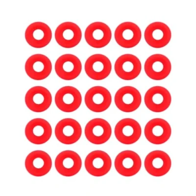 Image of TOPINCN 25Pcs Gaskets, Silicone Seals Swing Flip Top Bottle Home Brewing Beer Rubber Soda Seal