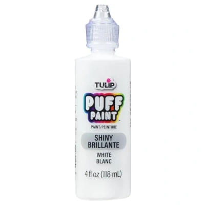 Image of I Love To Create 41406 Tulip Dimensional Fabric Paint, White, 118 ml (Pack of 1)