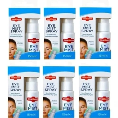 Image of Dry Eye Mist Spray 15ml Hydrating Tired Irritated Sore Strained Eyelids (6)