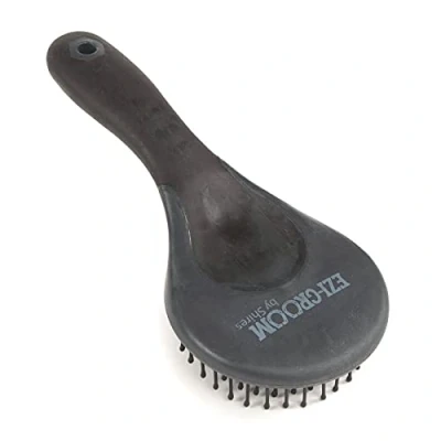 Image of Shires 1366 Ezi Groom Grip Mane &amp; Tail Brush Black