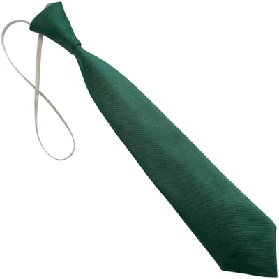 Image of Great British Tie Club Kids 11 inch length Elasticated Neck Ties (Bottle Green)