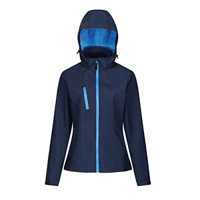 Image of Regatta Professional Women&#039;s Venturer 3 layer Printable Hooded Softshell Jacket